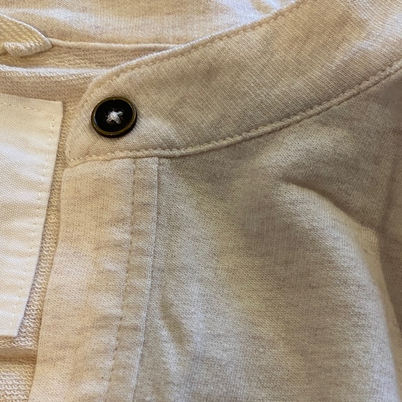 Aerie Cream Button Down Shirt - Picture 6 of 12
